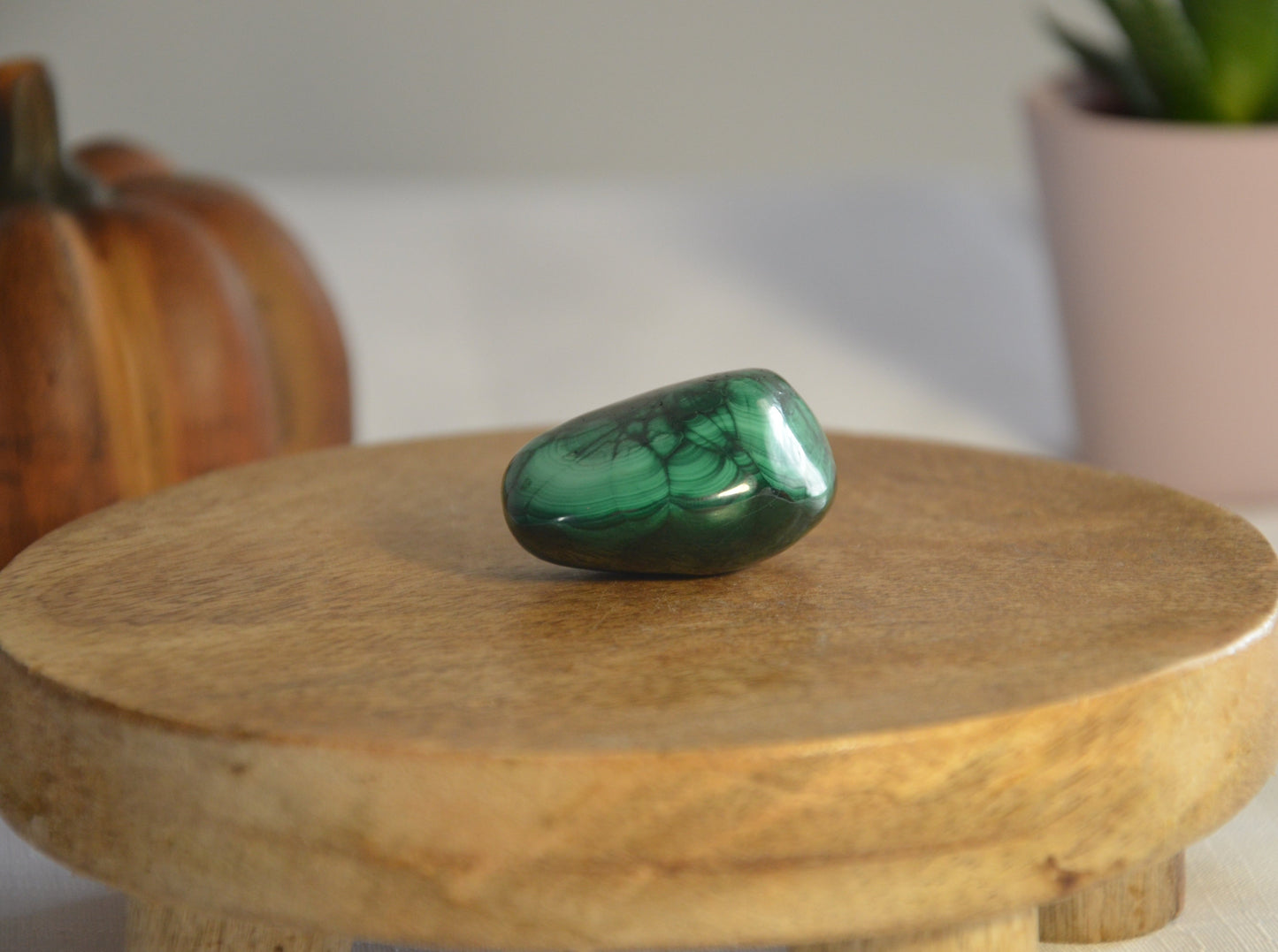 Pierre roulée Malachite