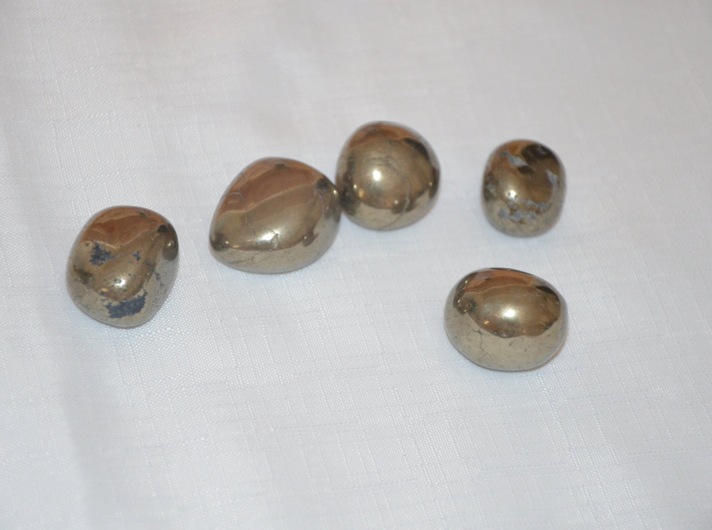 Pierre roulée Pyrite