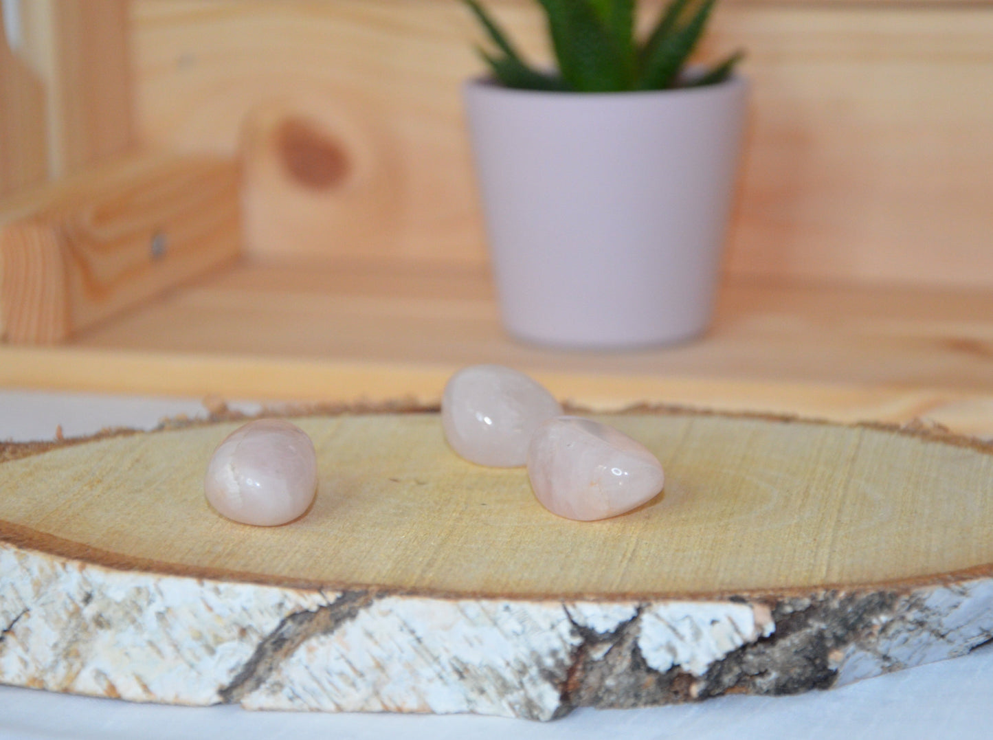 Pierre roulée Quartz rose