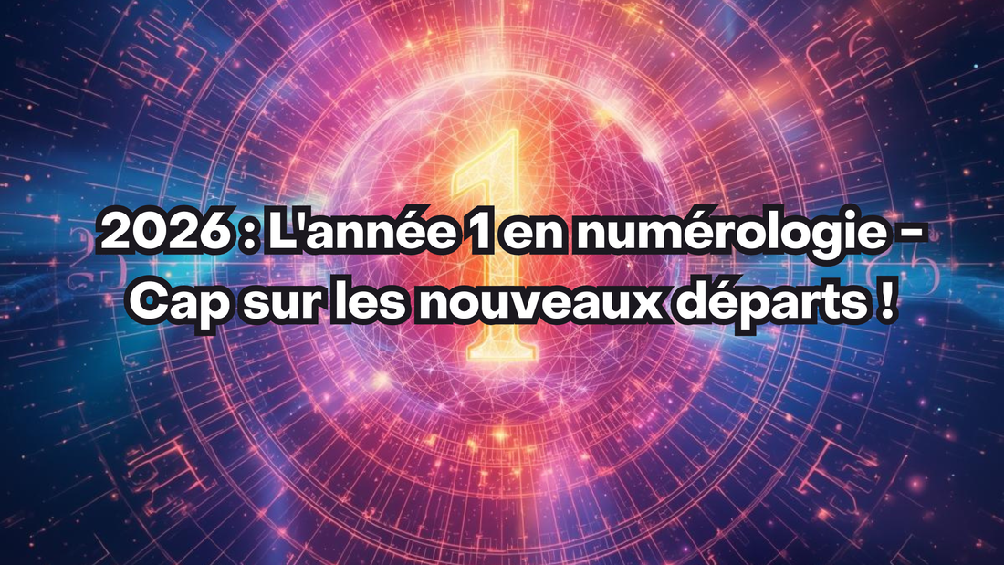 2026 : L'année 1 en numérologie - Cap sur les nouveaux départs !