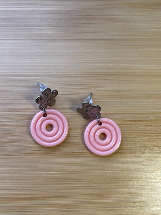 Boucles d’Oreilles “Bonbon Rose” boucles d'oreilles