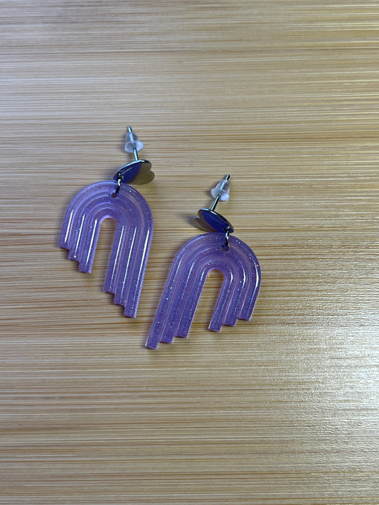 Boucles d’Oreilles “Lilac Love” boucles d'oreilles