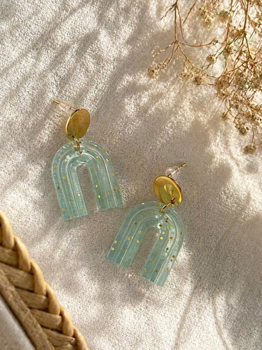 Boucles d’oreilles Arche Céladon boucles d'oreilles
