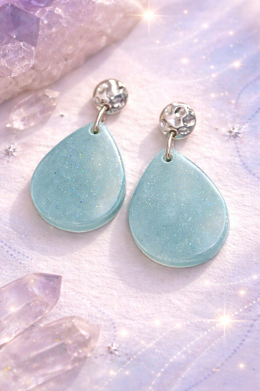 Boucles d’oreilles Goutte Céleste – Orabulle