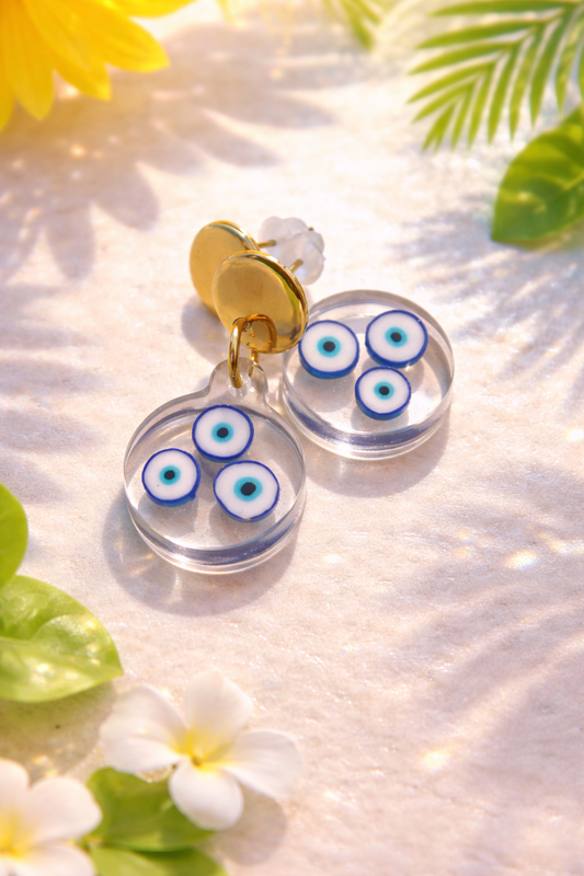 Boucles d’oreilles Oeil Protecteur boucles d'oreilles