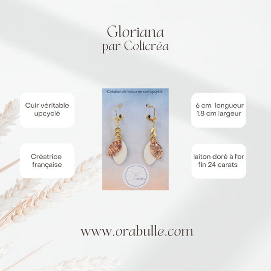 Boucles d'oreilles Gloriana par Colicréa