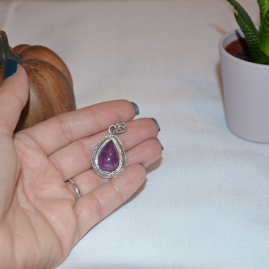 Pendentif Amethyste 