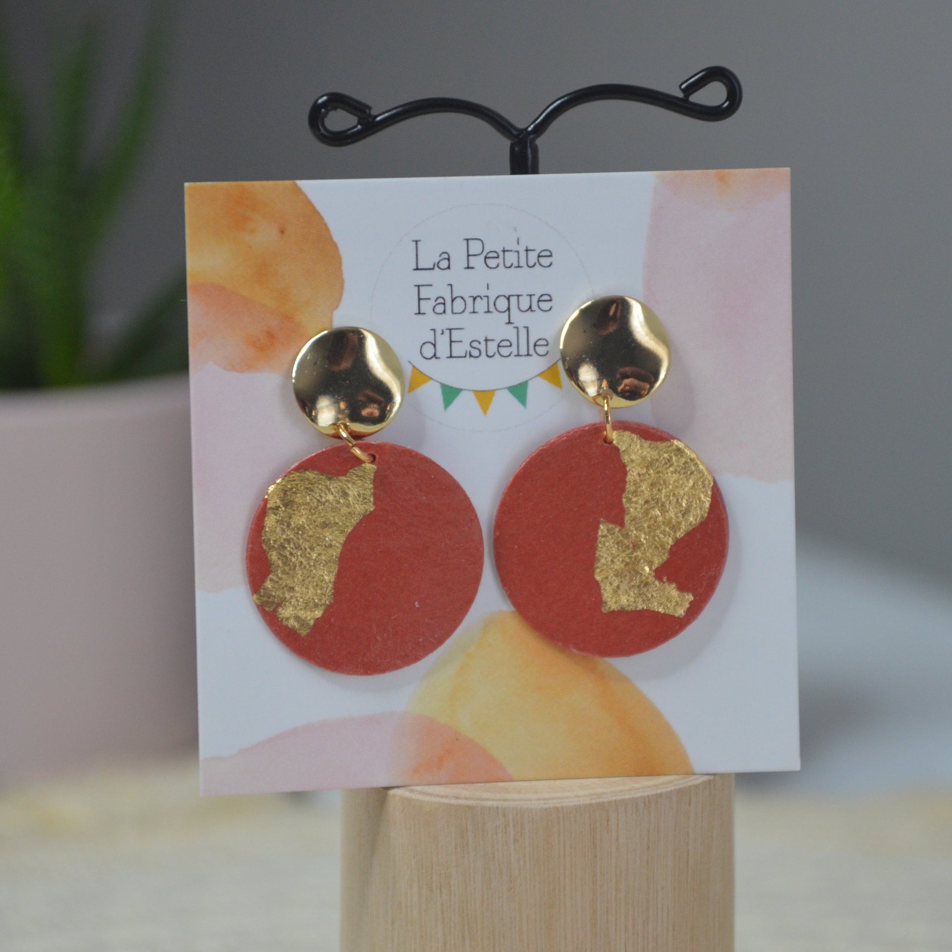 Boucles d'oreilles Enkei par La petite fabrique d'Estelle 