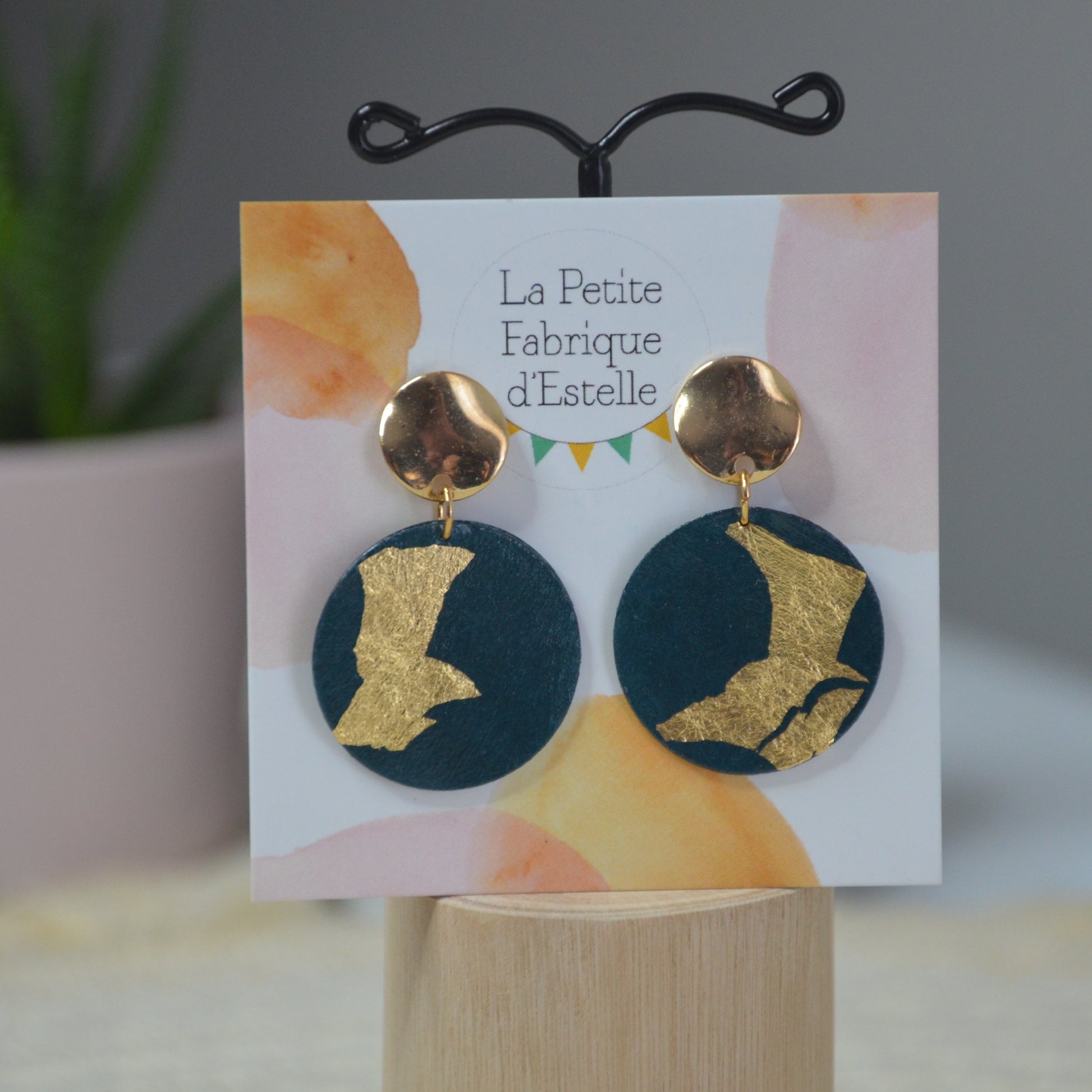 Boucles d'oreilles Enkei par La petite fabrique d'Estelle 