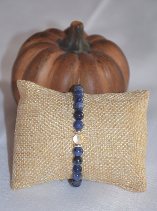 bracelet sodalite 6mm