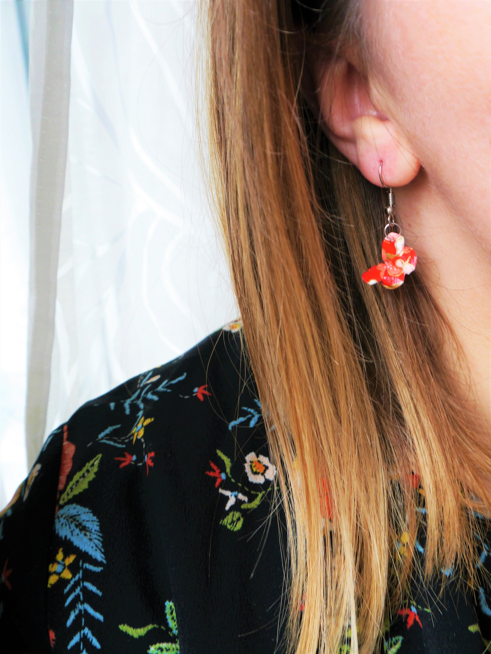 Boucles d'oreilles papillons par La petite fabrique d'Estelle 